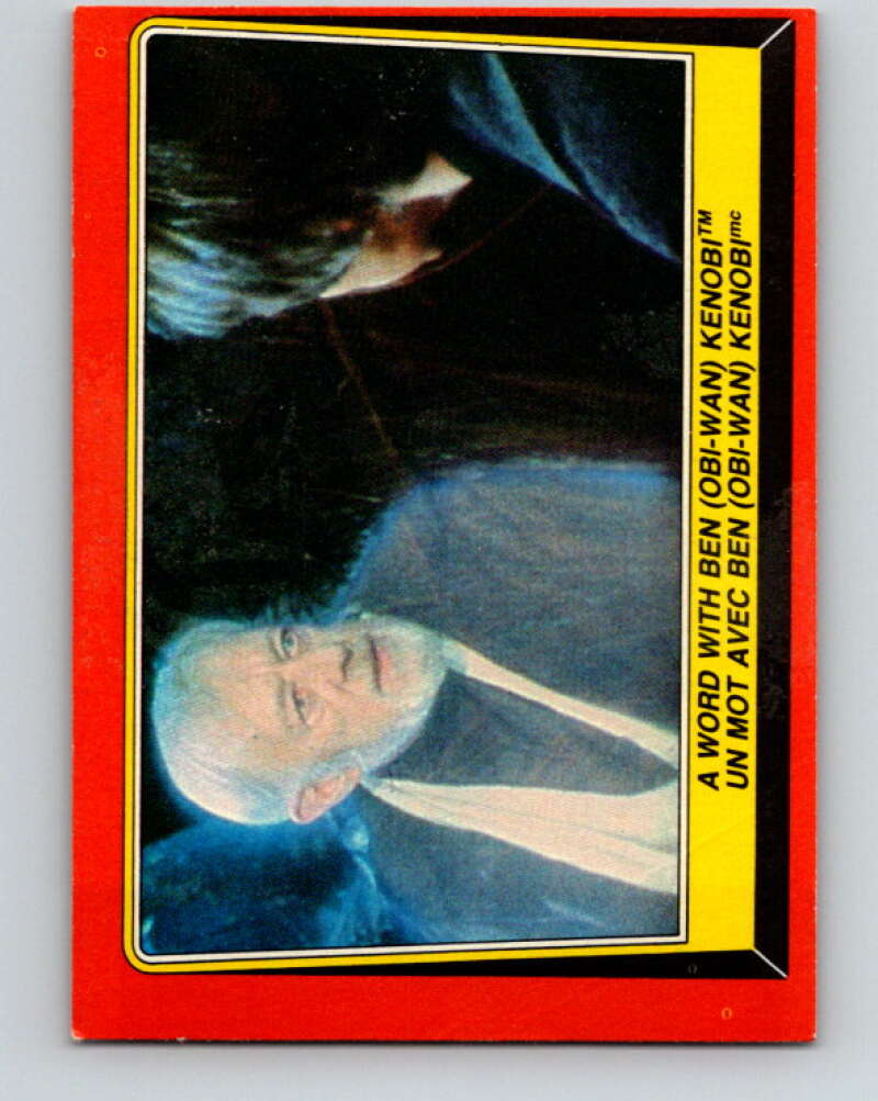 1983 OPC Star Wars Return Of The Jedi #59 A Word with Ben Obi-Wan Kenobi   V42413