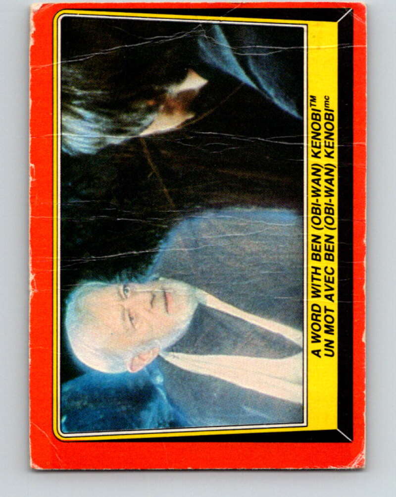 1983 OPC Star Wars Return Of The Jedi #59 A Word with Ben Obi-Wan Kenobi   V42414