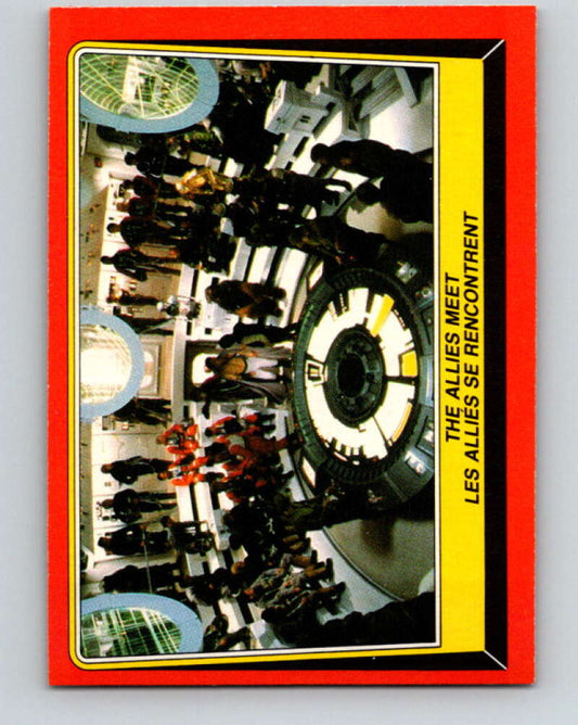 1983 OPC Star Wars Return Of The Jedi #60 The Allies Meet   V42415