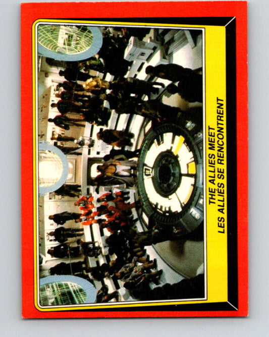 1983 OPC Star Wars Return Of The Jedi #60 The Allies Meet   V42416