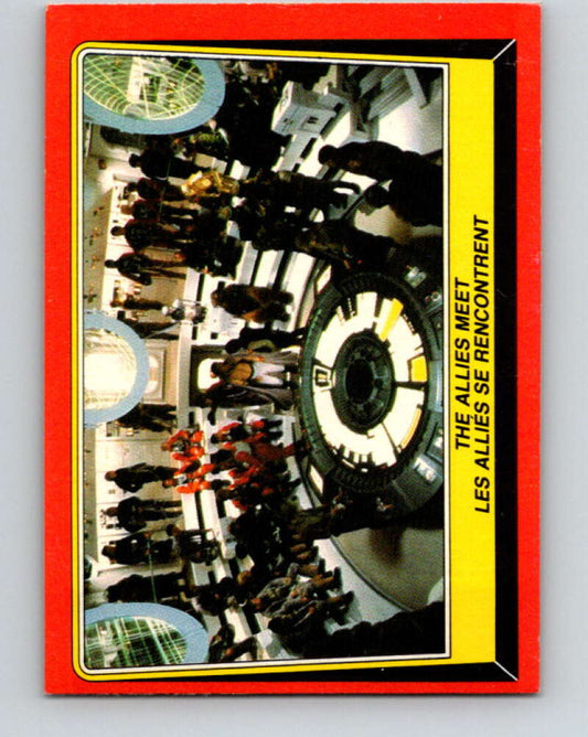 1983 OPC Star Wars Return Of The Jedi #60 The Allies Meet   V42417