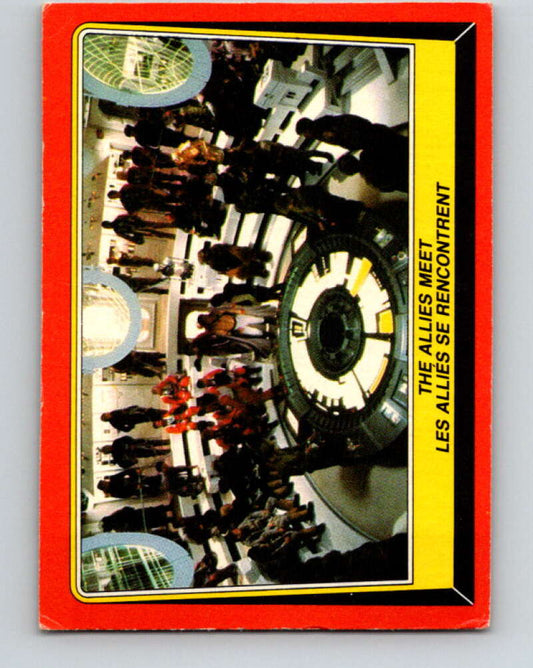 1983 OPC Star Wars Return Of The Jedi #60 The Allies Meet   V42418