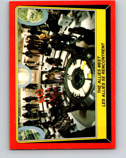 1983 OPC Star Wars Return Of The Jedi #60 The Allies Meet   V42419