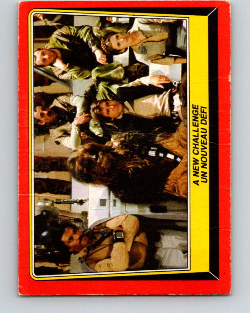 1983 OPC Star Wars Return Of The Jedi #61 A New Challenge   V42422