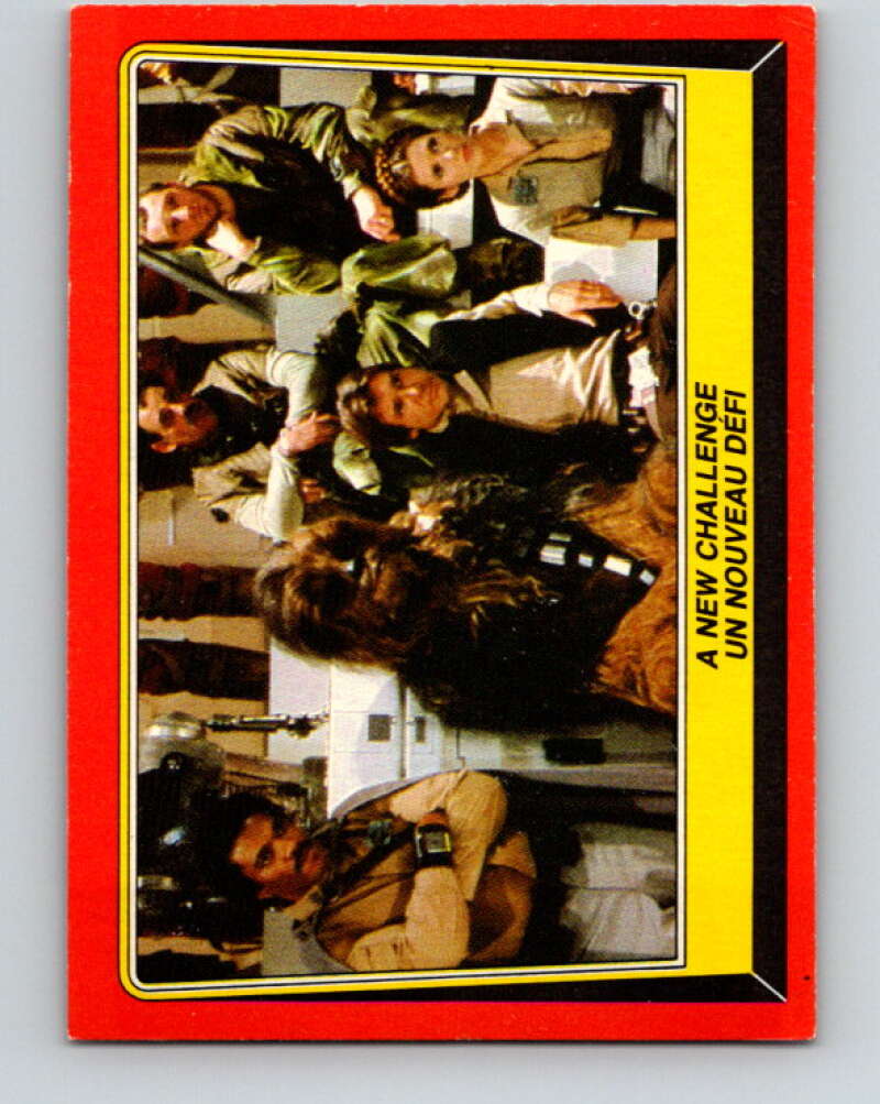 1983 OPC Star Wars Return Of The Jedi #61 A New Challenge   V42423