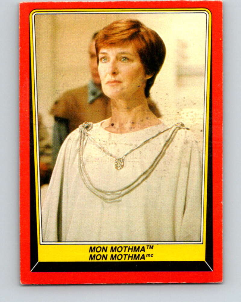 1983 OPC Star Wars Return Of The Jedi #64 Mon Mothma   V42434