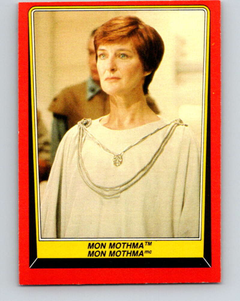 1983 OPC Star Wars Return Of The Jedi #64 Mon Mothma   V42435