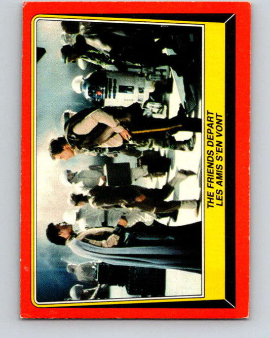 1983 OPC Star Wars Return Of The Jedi #65 The Friends Depart   V42439