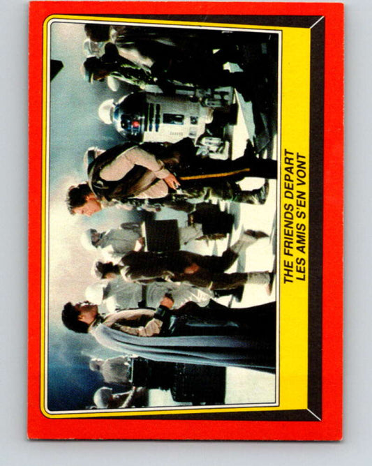 1983 OPC Star Wars Return Of The Jedi #65 The Friends Depart   V42441