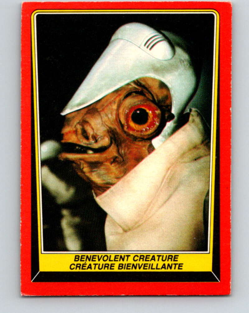 1983 OPC Star Wars Return Of The Jedi #66 Benevolent Creature   V42444