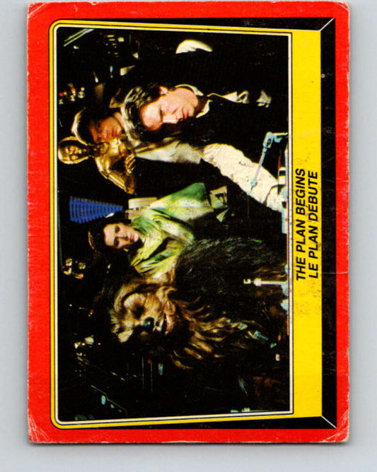 1983 OPC Star Wars Return Of The Jedi #67 The Plan Begins   V42447