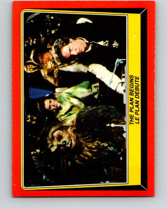 1983 OPC Star Wars Return Of The Jedi #67 The Plan Begins   V42448