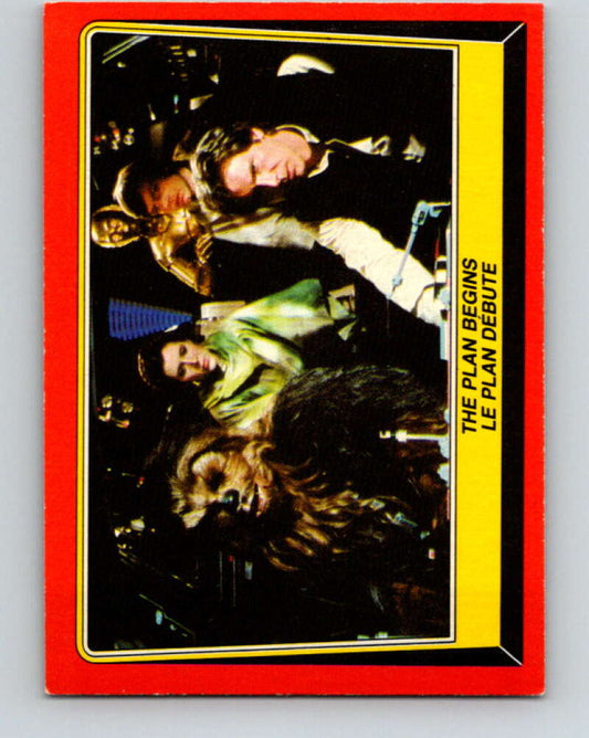 1983 OPC Star Wars Return Of The Jedi #67 The Plan Begins   V42451