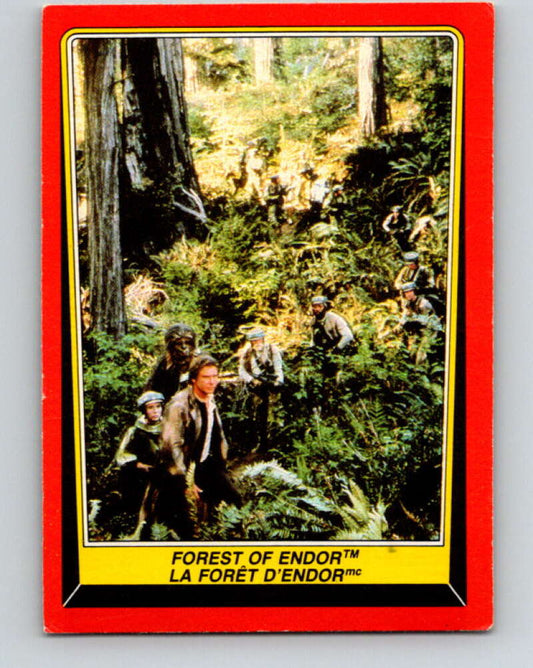 1983 OPC Star Wars Return Of The Jedi #68 Forest of Endor   V42453