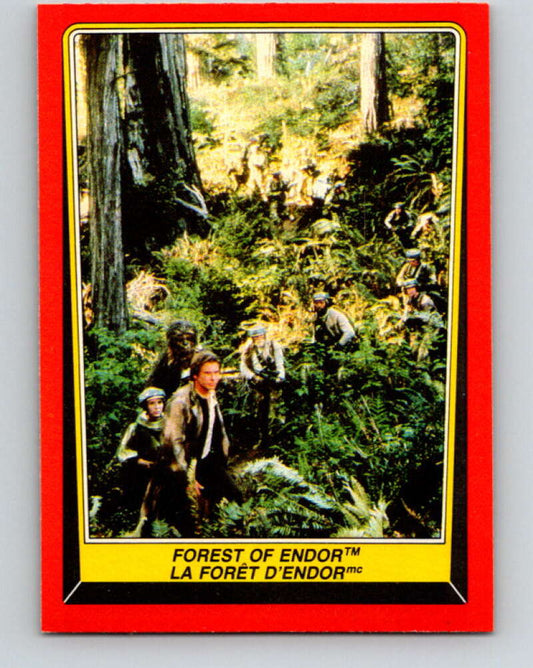 1983 OPC Star Wars Return Of The Jedi #68 Forest of Endor   V42454