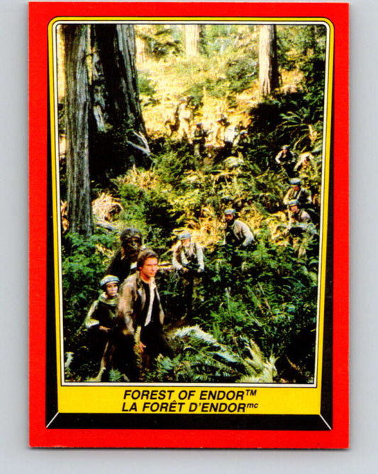1983 OPC Star Wars Return Of The Jedi #68 Forest of Endor   V42455