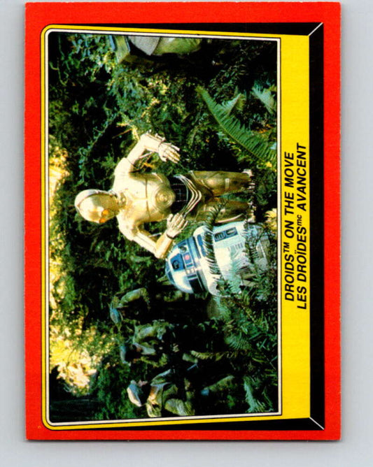 1983 OPC Star Wars Return Of The Jedi #69 Droids on the Move   V42460