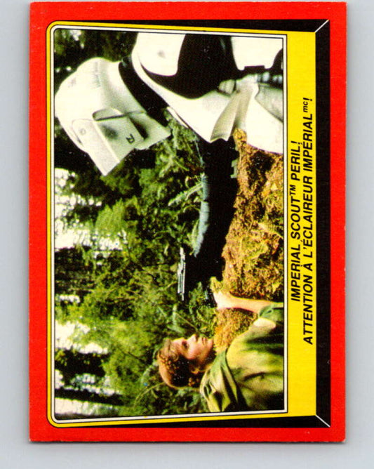 1983 OPC Star Wars Return Of The Jedi #75 Imperial Scout Peril   V42484