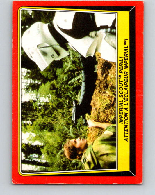 1983 OPC Star Wars Return Of The Jedi #75 Imperial Scout Peril   V42486