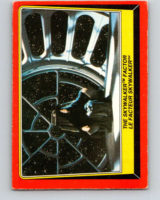 1983 OPC Star Wars Return Of The Jedi #77 The Skywalker Factor   V42492