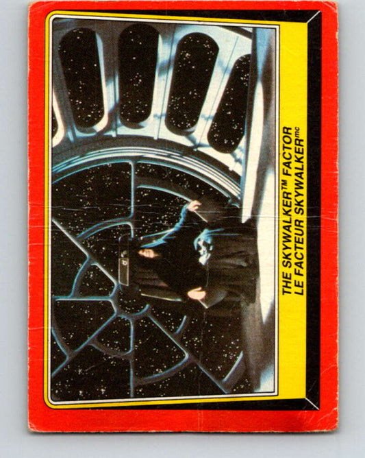 1983 OPC Star Wars Return Of The Jedi #77 The Skywalker Factor   V42494