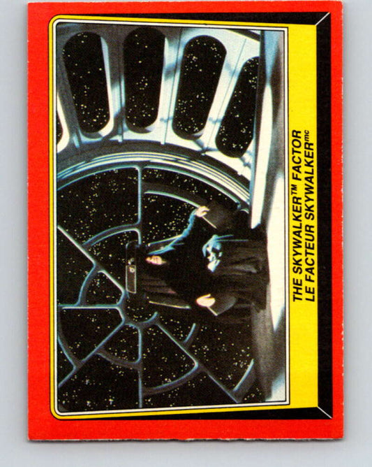 1983 OPC Star Wars Return Of The Jedi #77 The Skywalker Factor   V42495
