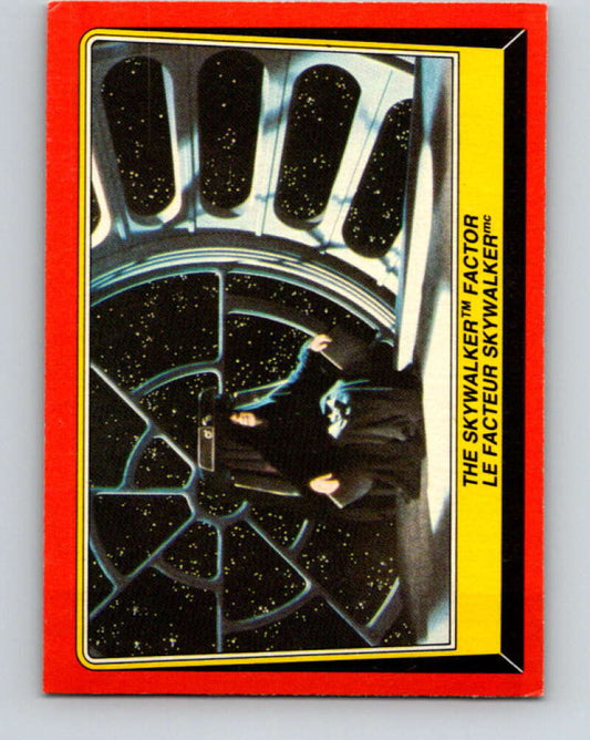 1983 OPC Star Wars Return Of The Jedi #77 The Skywalker Factor   V42496