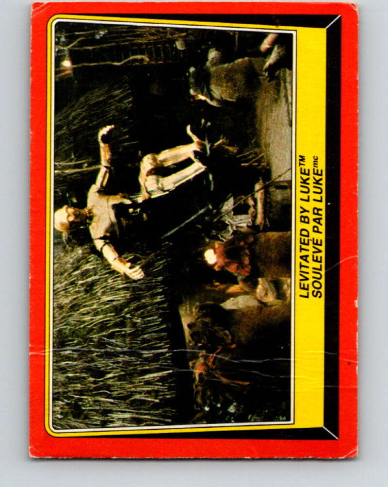 1983 OPC Star Wars Return Of The Jedi #83 Levitated by Luke   V42514