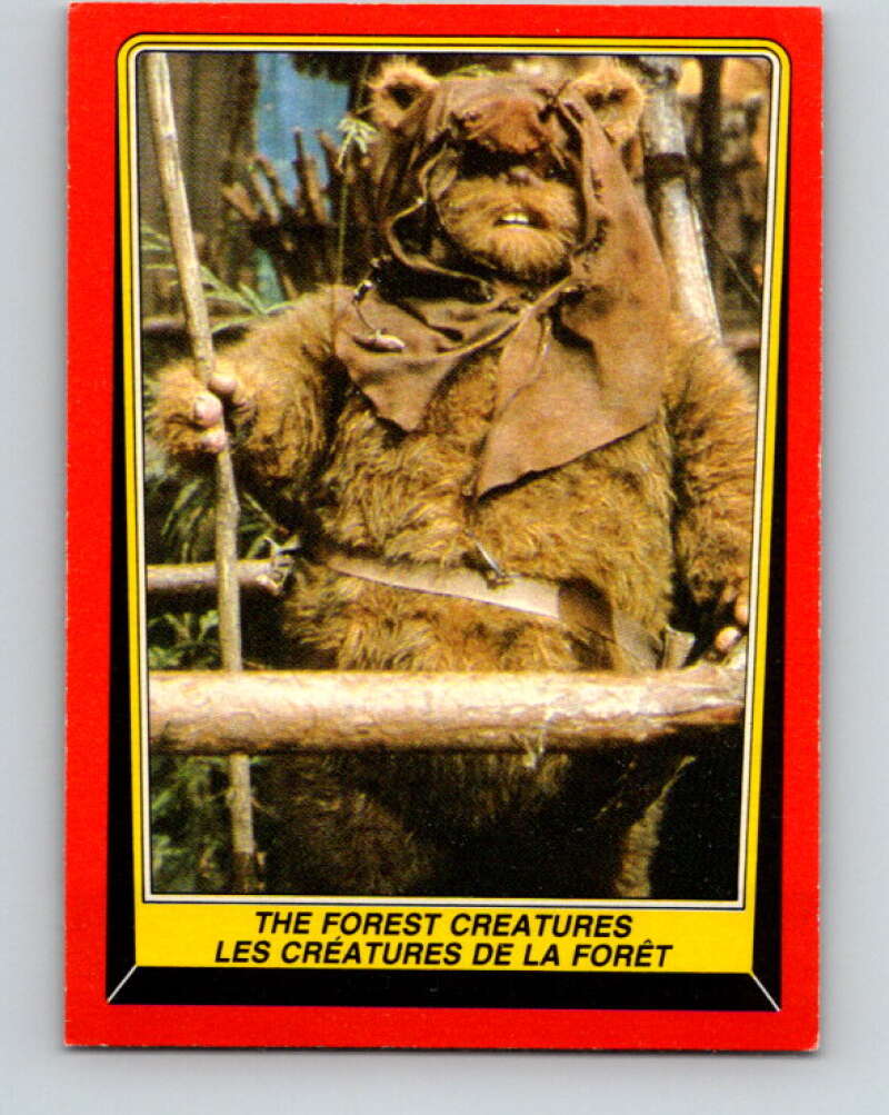 1983 OPC Star Wars Return Of The Jedi #89 The Forest Creatures   V42536