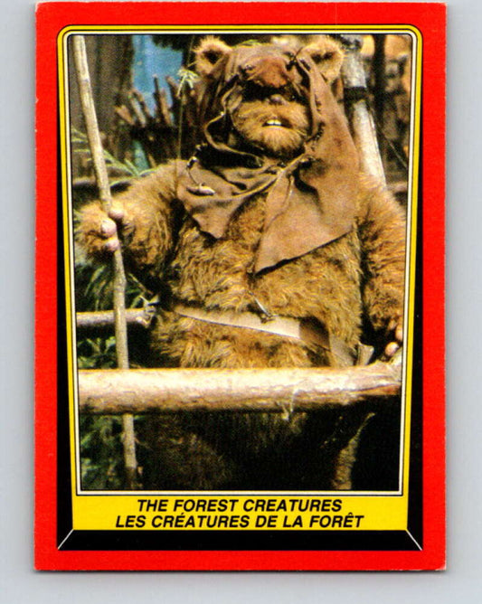1983 OPC Star Wars Return Of The Jedi #89 The Forest Creatures   V42537