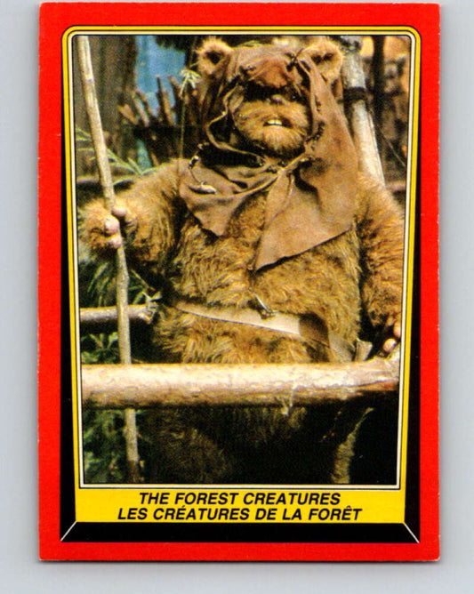1983 OPC Star Wars Return Of The Jedi #89 The Forest Creatures   V42538