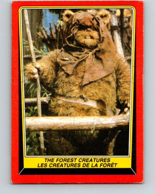 1983 OPC Star Wars Return Of The Jedi #89 The Forest Creatures   V42539