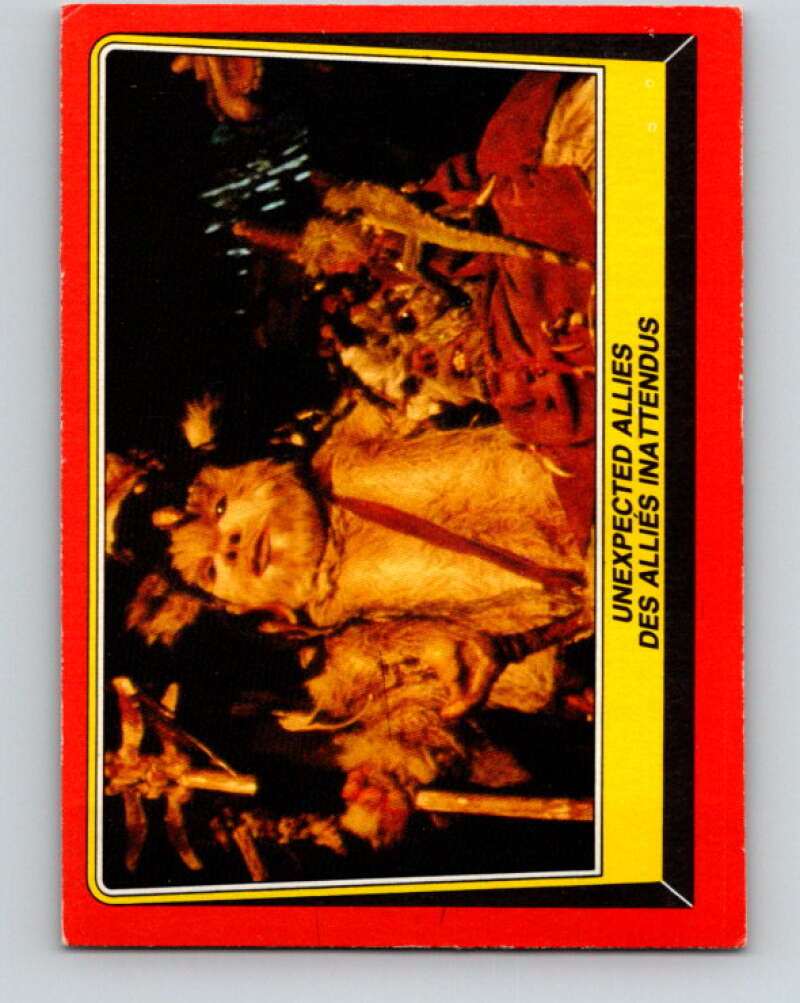 1983 OPC Star Wars Return Of The Jedi #92 Unexpected Allies   V42548