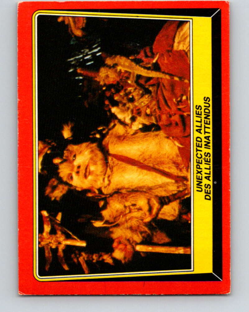 1983 OPC Star Wars Return Of The Jedi #92 Unexpected Allies   V42550
