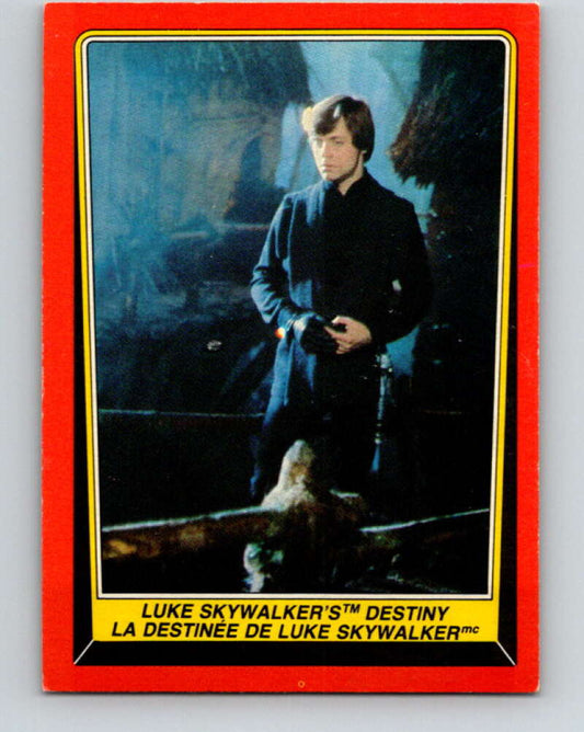 1983 OPC Star Wars Return Of The Jedi #94 Luke Skywalker's Destiny   V42556