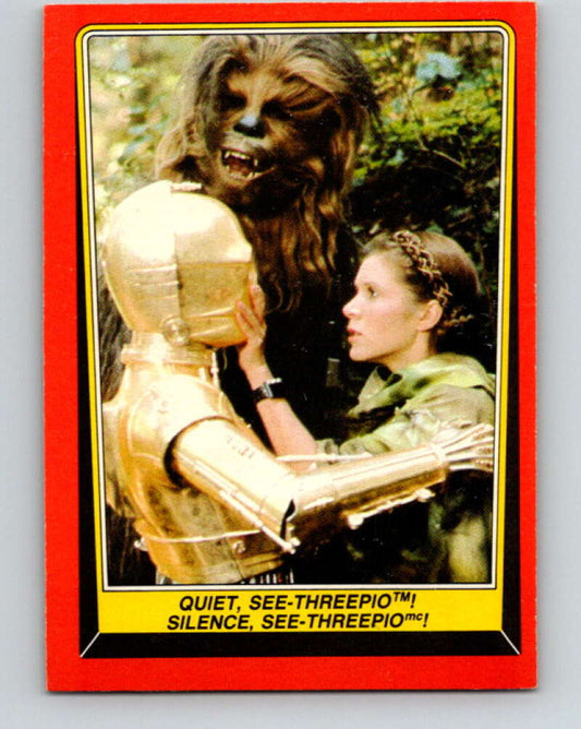 1983 OPC Star Wars Return Of The Jedi #95 Quiet/See-Threepio   V42558