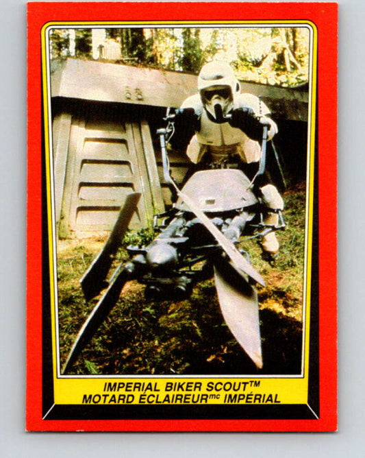 1983 OPC Star Wars Return Of The Jedi #96 Imperial Biker Scout   V42562
