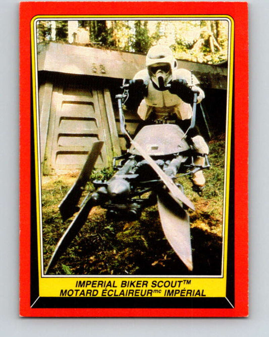 1983 OPC Star Wars Return Of The Jedi #96 Imperial Biker Scout   V42564