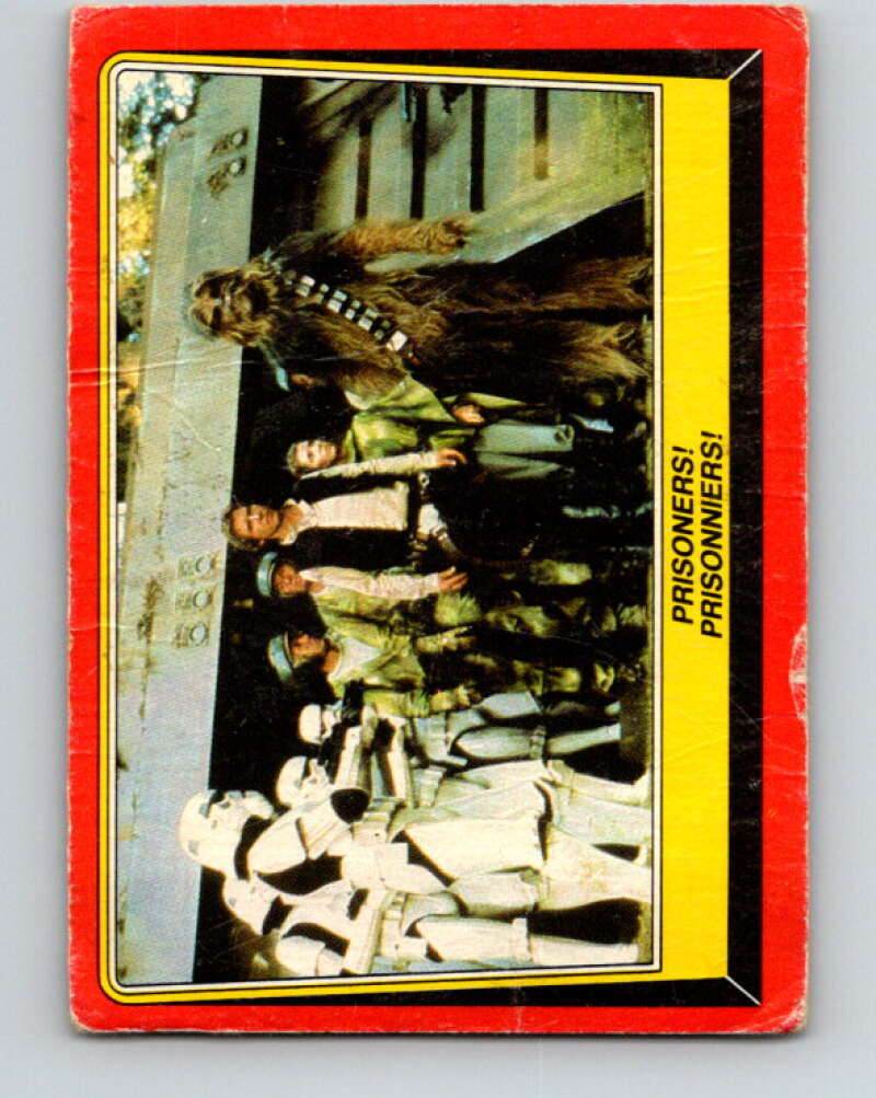 1983 OPC Star Wars Return Of The Jedi #104 Prisoners   V42604