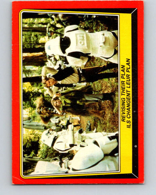 1983 OPC Star Wars Return Of The Jedi #105 Revisiting Their Plan   V42610