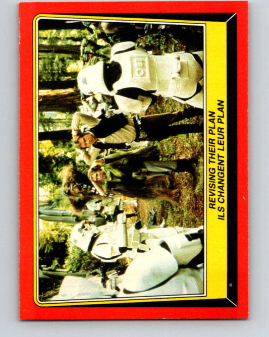 1983 OPC Star Wars Return Of The Jedi #105 Revisiting Their Plan   V42611