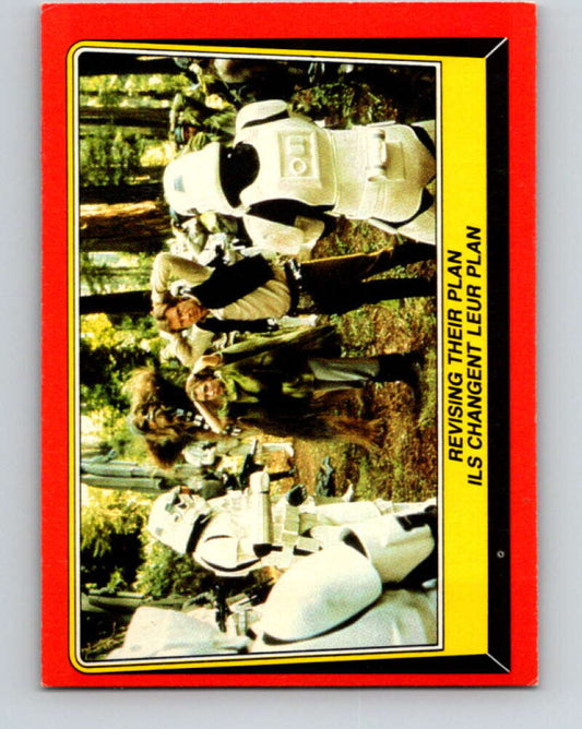 1983 OPC Star Wars Return Of The Jedi #105 Revisiting Their Plan   V42612