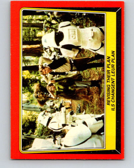 1983 OPC Star Wars Return Of The Jedi #105 Revisiting Their Plan   V42613