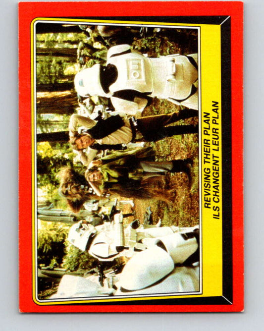 1983 OPC Star Wars Return Of The Jedi #105 Revisiting Their Plan   V42614