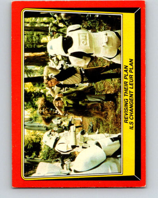1983 OPC Star Wars Return Of The Jedi #105 Revisiting Their Plan   V42615