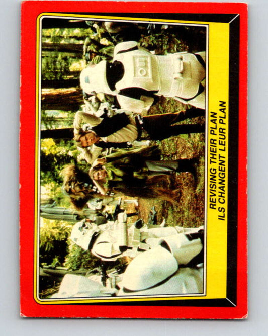 1983 OPC Star Wars Return Of The Jedi #105 Revisiting Their Plan   V42616