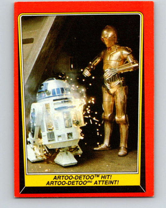 1983 OPC Star Wars Return Of The Jedi #109 Artoo-Detoo Hit   V42625