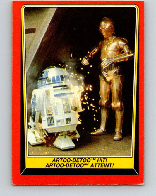 1983 OPC Star Wars Return Of The Jedi #109 Artoo-Detoo Hit   V42627