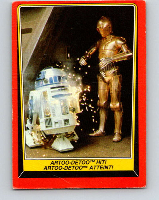 1983 OPC Star Wars Return Of The Jedi #109 Artoo-Detoo Hit   V42629