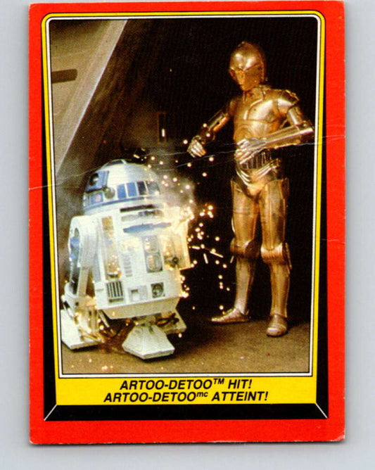 1983 OPC Star Wars Return Of The Jedi #109 Artoo-Detoo Hit   V42630